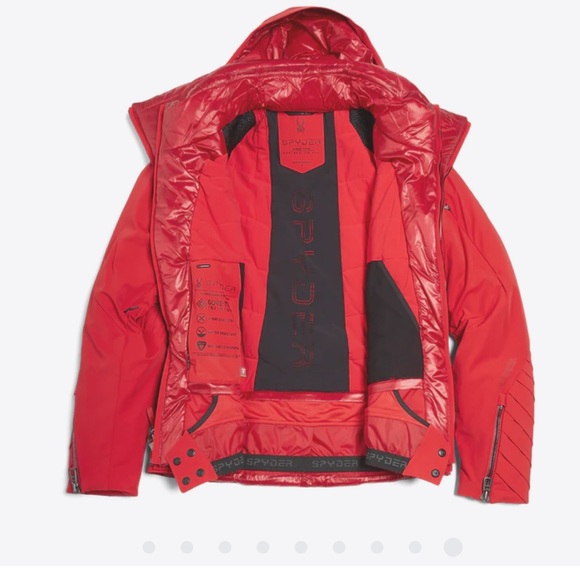 Spyder Women’s Pinnacle Ski Jacket in Pulse/Red, size 6 - Picture 7 of 14